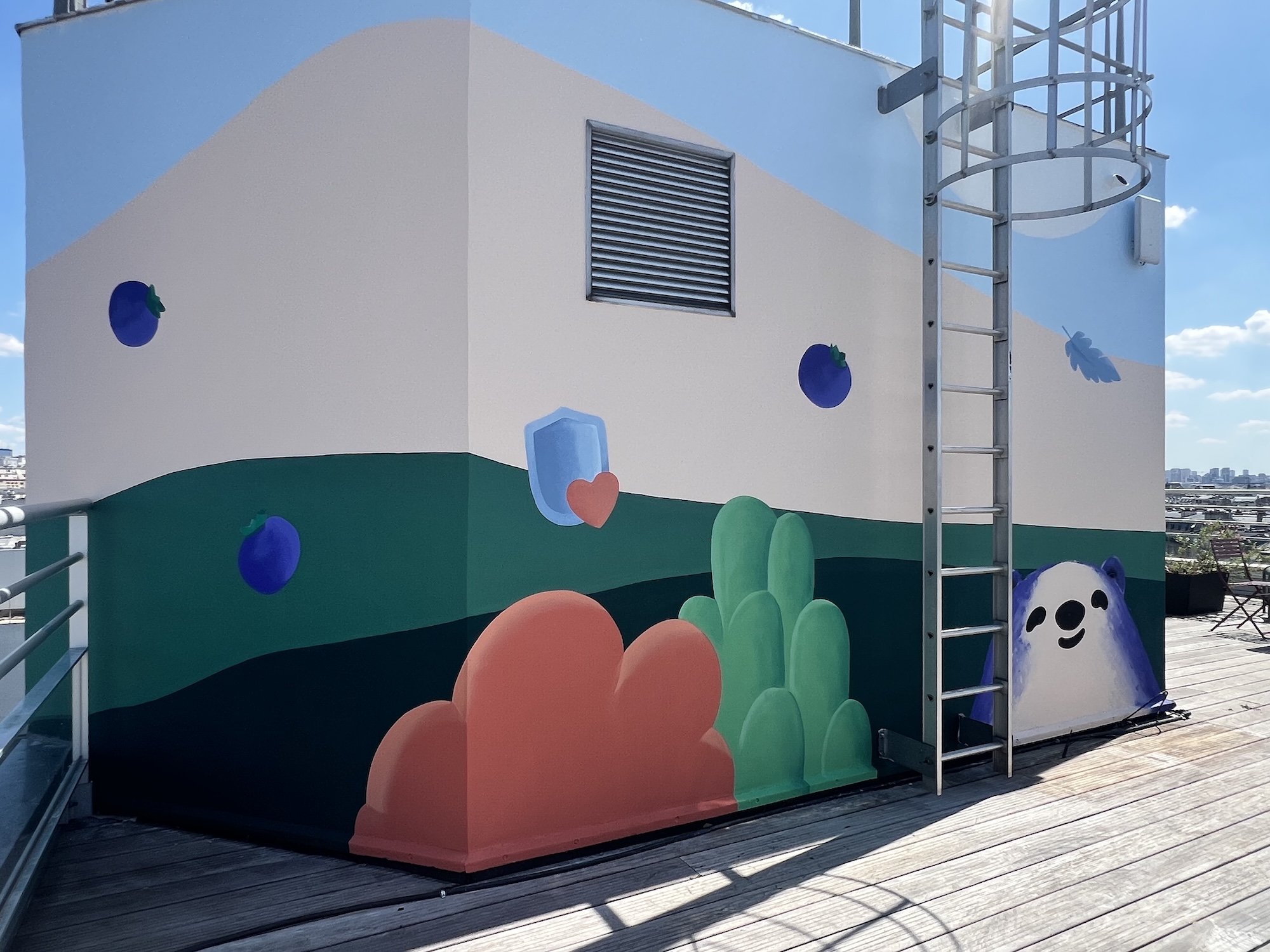 Détail fresque Alan