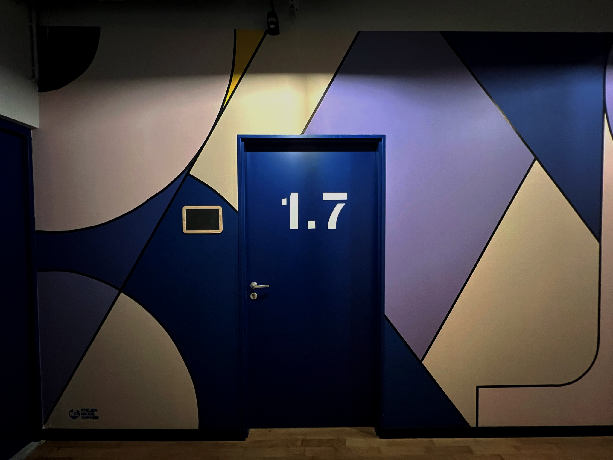 Détail fresque Arboretum — Comet (2/2)