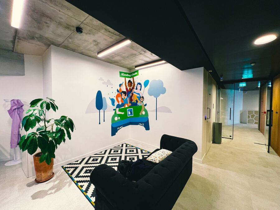 Fresque murale BlaBlaCar — Atelier Nickel Chrome