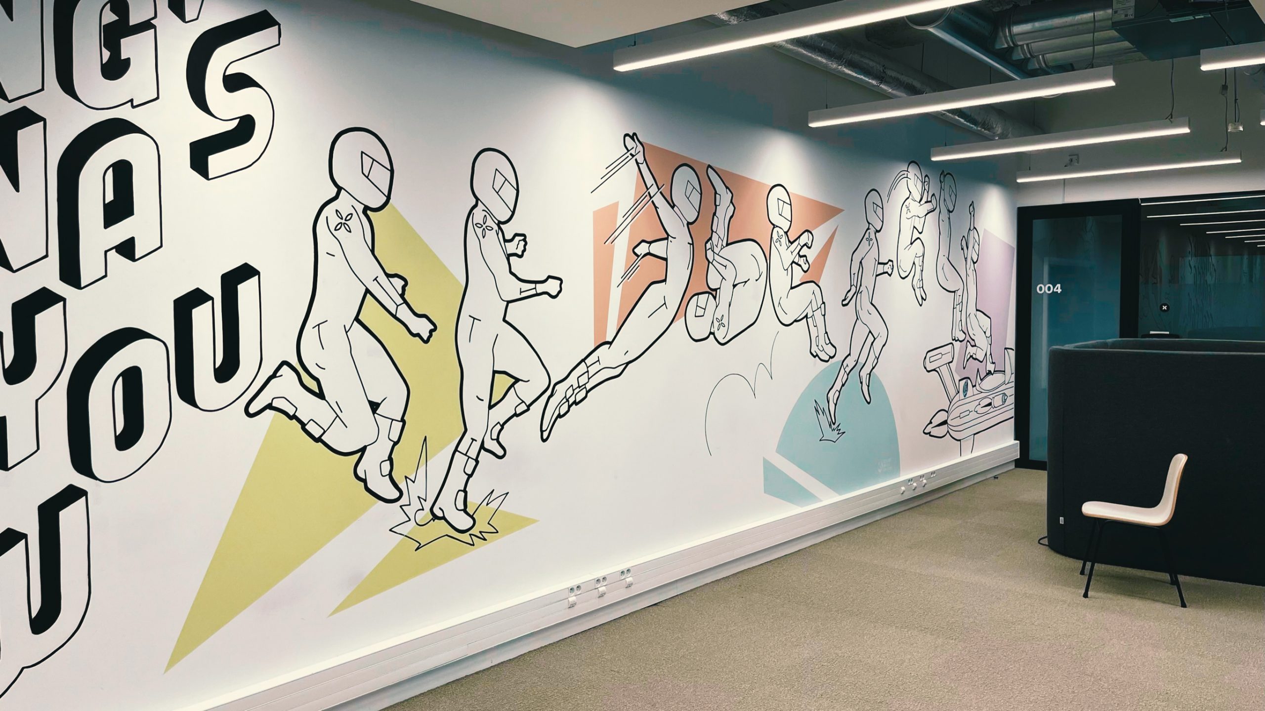 Détail fresque Qonto